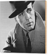 Humphrey Bogart Wood Print