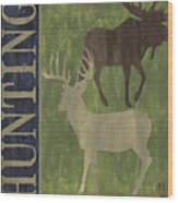 Hunting Wood Print