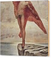 Icarus By Richmond Wood Print