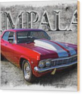Impala Wood Print