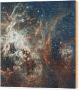 In The Heart Of The Tarantula Nebula Wood Print