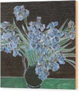 Inv Blend 11 Van Gogh Wood Print