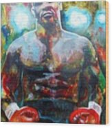 Iron Mike Wood Print