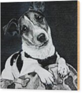 Jack Russell Terrier Wood Print