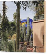 Jardin Majorelle 4 Wood Print