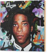 Jean Michel Basquiat Ii Wood Print