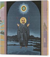 Jesuit Triptych-st Peter Faber-st Ignatius-st Francis Xavier Wood Print