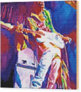 Jimi Hendrix - The Ultimate Wood Print