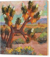 Joshua Tree Wood Print