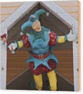 Key West Art - The Flying Jester Wood Print