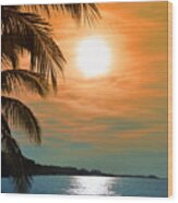 Key West Florida Wood Print