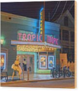 Key West Florida Tropic Cinema Dsc01720_16 Wood Print