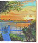 Key West Life Style Wood Print