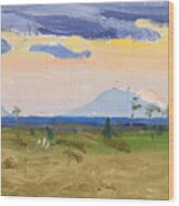 Kilima-ndjaro, 22 Vi.1909 Wood Print