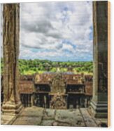 Kingdom Of The Gods Angkor Wat Wood Print