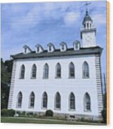 Kirtland Temple Wood Print