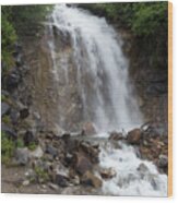 Klondike Waterfall Wood Print