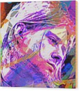Kurt Cobain 27 Wood Print