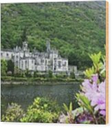 Kylemore Abbey Co Galway Wood Print