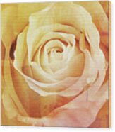 La Rose Wood Print