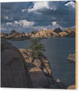 Lake Watson Prescott Arizona 2498 Wood Print