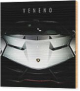 Lamborghini Veneno Wood Print