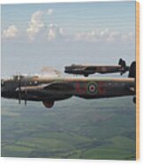 Lancasters Aj-g And Aj-n Carrying Upkeeps Wood Print