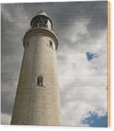 Lighthouse Tower Wood Print