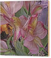 Lily Profusion 7 Wood Print