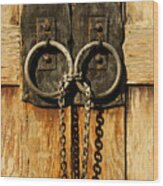 Locked Out Wood Print
