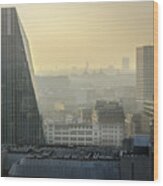 London's Rooftops Wood Print