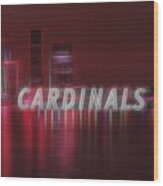 #louisville #cardinals Wood Print