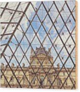 Louvre Wood Print