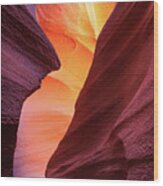 Lower Antelope Canyon Wood Print