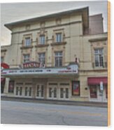 Lucas Theatre Savannah Ga Wood Print