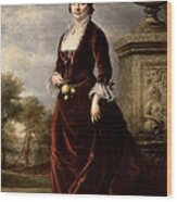 Lucy Hayes, First Lady Wood Print