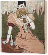 Lundborg's Perfumes - Vintage Advertising Poster Wood Print