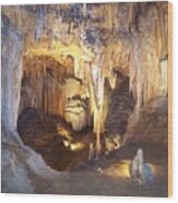 Luray Caverns Wood Print
