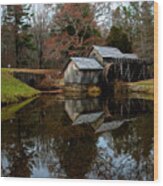 Mabry Mill Vi Wood Print