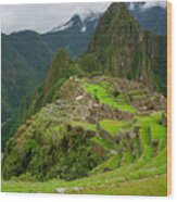 Machu Picchu #2 Wood Print