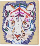 Magnificent Tiger Wood Print