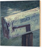 Mailbox 250 El Camino Drive Wood Print