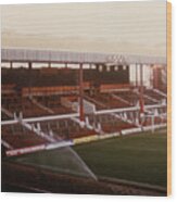 Manchester United - Old Trafford - Stretford End 1 - 1974 Wood Print