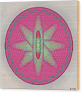 Mandala No. 58 Wood Print