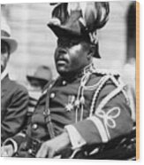 Marcus Garvey, The Negro Moses, Rides Wood Print