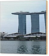 Marina Bay Sands 14 Wood Print