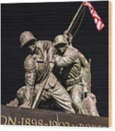 Marine Corps Memorial 1 Wood Print
