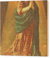 Mary Prayer Wood Print