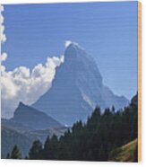 Matterhorn, Switzerland Wood Print