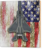 Mcdonnell Douglas F-15c Eagle Wood Print